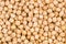 Closeup chickpeas texture