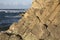 Closeup of Cliff Rock; Barayo Beach; Asturias