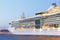 Closeup Cruise Ship