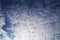 Closeup of cumulative clouds, mesmerizing cloudscape
