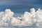 Closeup Cumulonimbus cloud