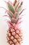 Closeup of decorative pink pineapple