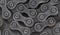 Closeup detail of a Bicycle Chain