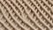 Closeup of Diagonal Lines of Textures in Beige Macrame: Minimalistic and Superb Clean Image AI Generated