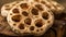 A closeup of a dried lotus root often used in Chinese herbal remedies for its ability to cool the body and eliminate