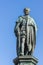 Closeup of Duke of Buccleuch Statue, Edinburgh, Scotland, UK.