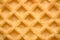 Closeup Dutch Waffle Background