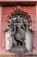 Closeup of dwarapalaka at Sri Sangameshwar Temple, Bagalkot, Karnataka, India