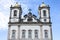 Closeup of the famous Basilica of Senhor Do Bonfim, in Salvador.