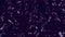 Closeup fantasy chaos purple liquid waves in dark space
