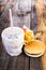 Closeup of fast food,hamburger, drink and french fries