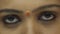 Closeup of female eyes