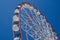 Closeup of ferris wheel in amusement park,Batumi,Georgia