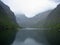 Closeup of Fjord Valley in Norway