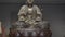 Closeup footage of Vietnamese Bronze Budha 4k