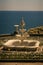 Closeup Fountain in Vorontsov Palace in Crimea Ukraine