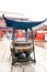 Closeup of giant incense burner of famous Buddhist temple Senso-ji in Asakusa,Japan