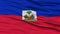 Closeup Haiti Flag