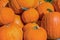 Closeup of Halloween Pumpkins