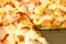 Closeup Hawaiian Pizza