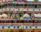 CLOSEUP OF HINDU SRIRANGAM TEMPLE