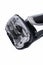 Closeup Image of the Blades of Fashionable Electric Shaver On White