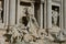 Closeup Image of famous Trevi Fountain in Rome, Italy.