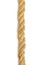 Closeup jute rope