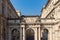 Closeup of the King Charles Street Archway in London