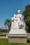 Closeup of La Madre Filipina Monument at Rizal Park in Manila Philippines