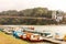 Closeup Lanscape Riverside area of Bitan in Taipei,Taiwan