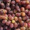 Closeup Macro of Ripe Red Table Grapes
