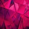 A closeup of a magenta wall with a bold geometric pattern that creates an abstract aesthetic. Trendy color of 2023 Viva
