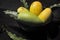 Closeup mangoes