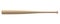 Closeup of maple wood baseball bat isolated