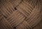 Closeup of a marine ropes and knots background