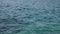 Closeup mediterranean sea background with beautiful azure color