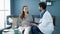 Closeup obstetrician doctor consulting pregnant woman. Pregnant health care