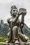 Closeup, One of the Six Devas offering to Tian Tan Buddha, Hong Kong China