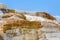 Closeup of Palette Spring, Travertine Terrace, Mammoth Hot Springs, Yellowstone Park, USA