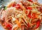 Closeup Papaya Salad