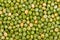 Closeup peas texture