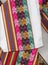 Closeup peruvian textil