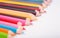 Closeup photo of crayons, color pencil