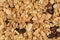 Closeup of a pile of muesli