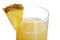Closeup Pineapple Juice