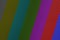 Closeup pixels of LCD TV screen with color bars is a television test pattern