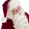 Closeup Portrait Of Santa Claus