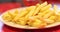 Closeup of potatoes fries.