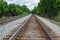 Closeup - Railroad Tracks